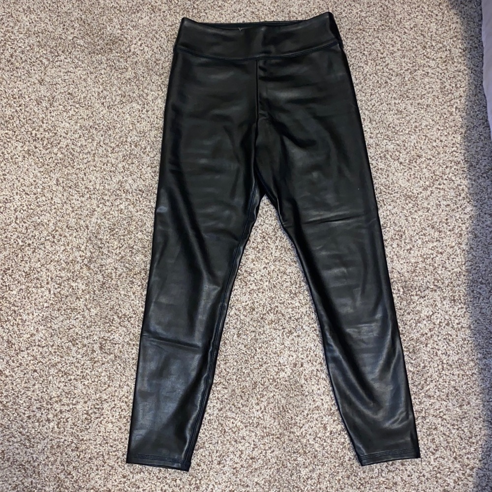 New without tags Abercrombie faux leather leggings